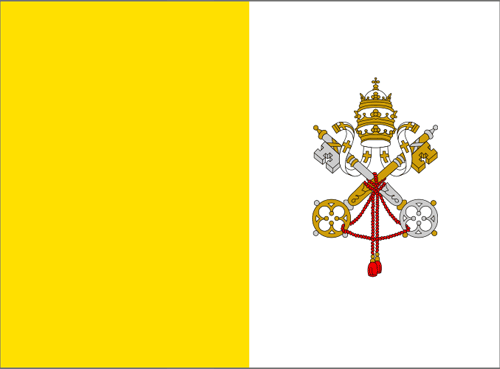 The Holy See flag