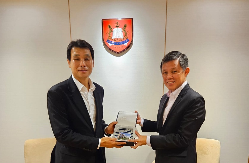 Courtesy call to H.E. Chan Chun Sing, Minister for Education