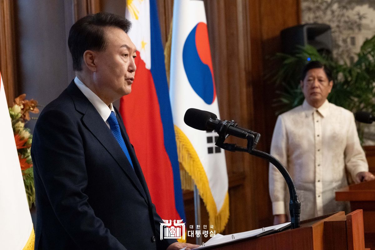 한-필리핀 공동언론발표 윤석열 대통령 발표문 