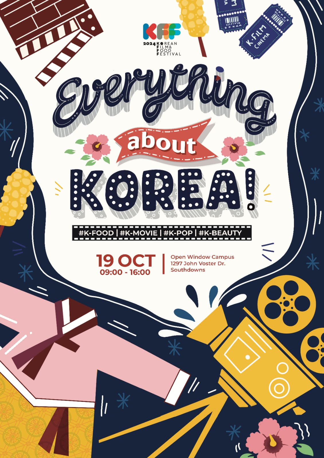 2024 Korean Film Food Festival(KFFF) Recruitment of Booth Operators