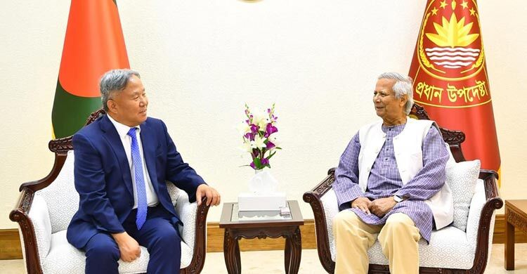 Amb Park paid a courtesy call on Chief Advisor, Dr. Yunus. (Nov. 4th)