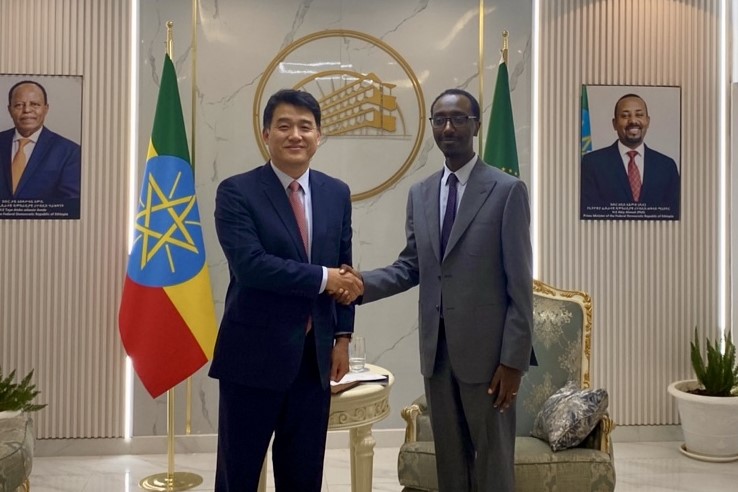 Amb. Jung met with Ethiopia’s Newly Appointed Foreign Minister (2 Dec.)