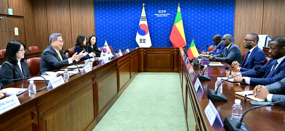 박진 장관, 한-베냉 외교장관회담 개최