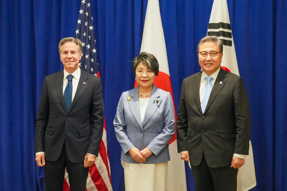 Outcome of Korea-U.S.-Japan Foreign Ministers’ Pull-aside Meeting (September 22)