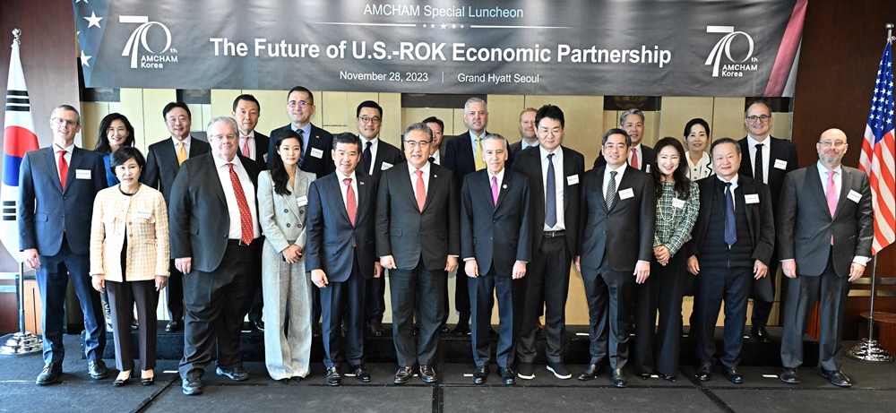 Minister of Foreign Affairs Park Jin Attends Special Luncheon on Korea-U.S. Economic Partnership