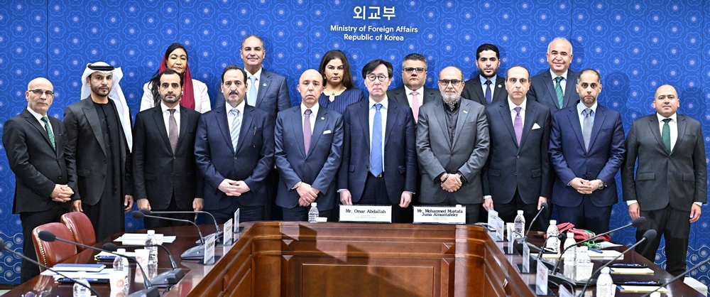 Vice Minister of Foreign Affairs Chang Ho-jin Meets with Representative of General Mission of Palestine to Korea and Arab Diplomatic Corps in Korea