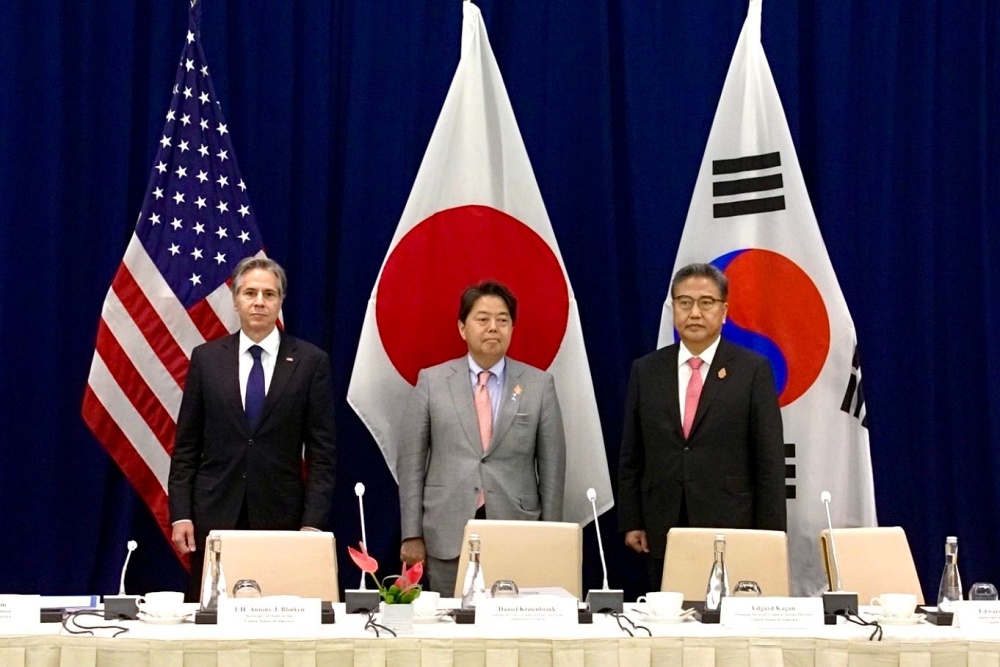 박진 장관, G20 계기 한미일 외교장관회담 참석