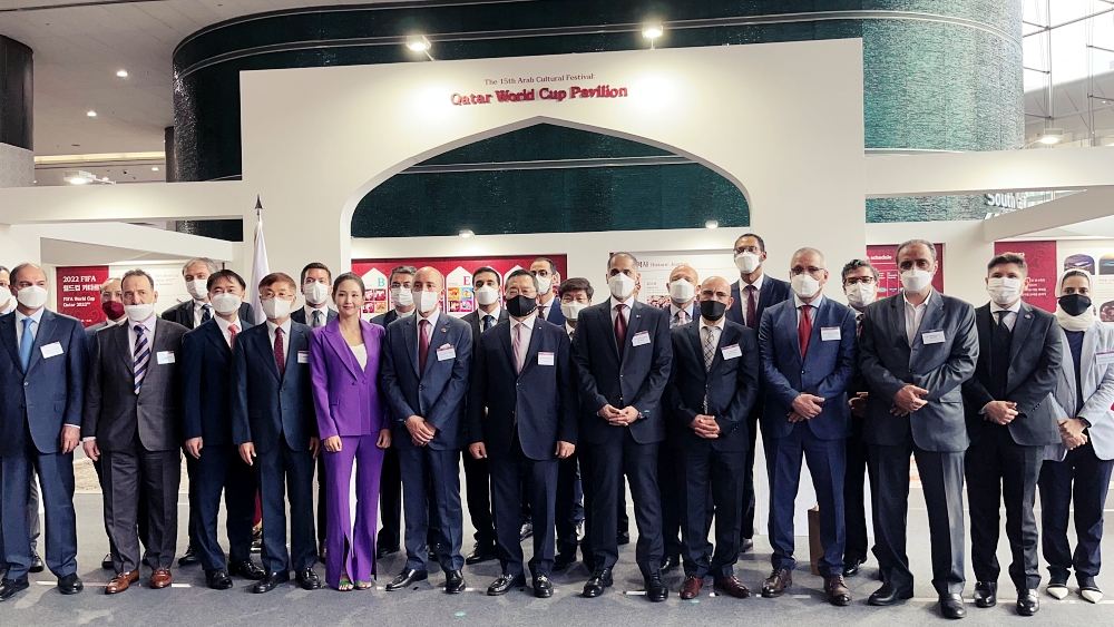 “제15회 아랍문화제 - 카타르 월드컵 파빌리온” 기념식 개최