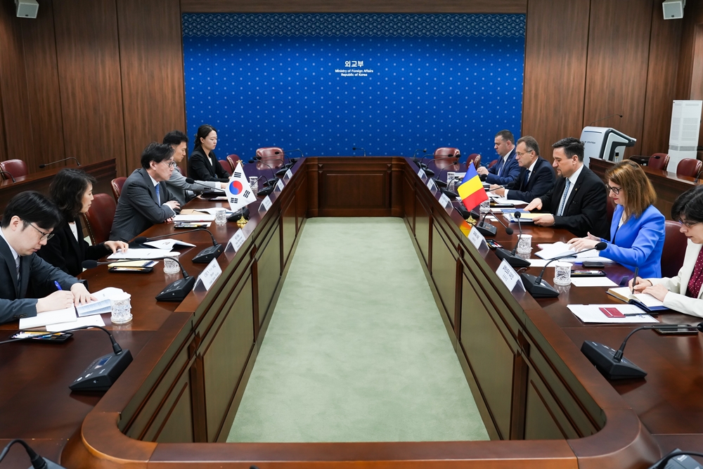 Vice Minister of Foreign Affairs Holds 10th Korea-Romania Policy Consultation