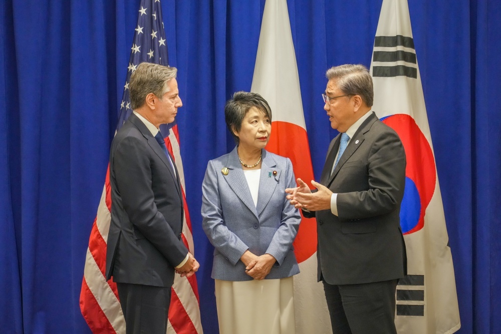 Joint Statement by Republic of Korea (ROK) Minister of Foreign Affairs Park Jin, U.S. Secretary of State Antony J. Blinken, and Japanese Minister for Foreign Affairs Kamikawa Yoko
