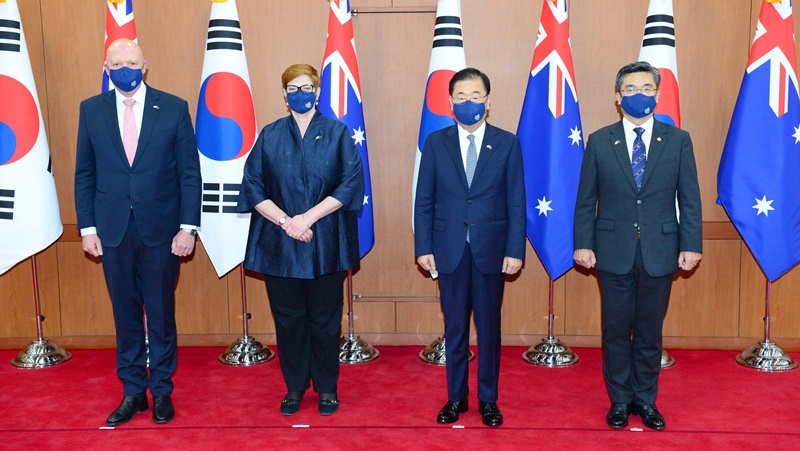 제5차 「한-호주 외교·안보(2+2) 장관회의」 개최 