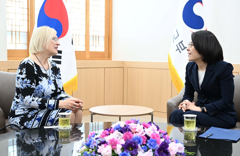 Vice Minister of Foreign Affairs Kang Insun Discusses Ways to Strengthen Peacebuilding to Achieve Sustainable Peace