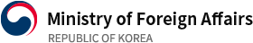 Ministry of Foreign Affairs REPUBLIC OF KOREA
